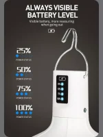 چراغ آویز شارژی کمپی 48 وات دی پی 7814C - تصویر 11