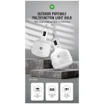 چراغ آویز شارژی کمپی 38 وات دی پی 7813C - تصویر 4