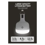 چراغ آویز شارژی کمپی 38 وات دی پی 7813C - تصویر 6
