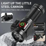 چراغ قوه پلیسی شارژی اسمال سان W5183 - تصویر 7