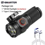 چراغ قوه پلیسی شارژی اسمال سان W5183 - تصویر 3