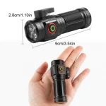 چراغ قوه پلیسی شارژی اسمال سان W5183 - تصویر 4