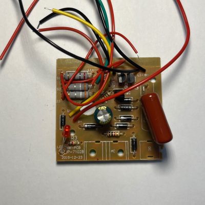 مدار شارژ و برد چراغ دی پی مدل DP-7102B