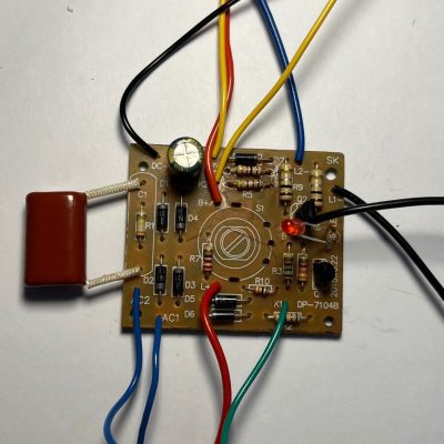 مدار شارژ و برد چراغ دی پی مدل DP-7104B